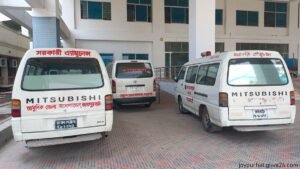 অ্যাম্বুলেন্স সেবা বন্ধ বরাদ্দ হওয়া টাকা শেষ